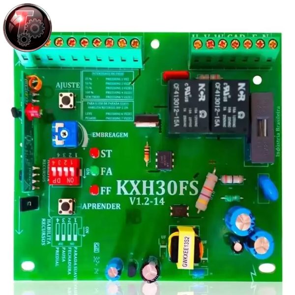 Central de mando Rossi kxh30fs sensor hall portones automáticos corredera deslizante